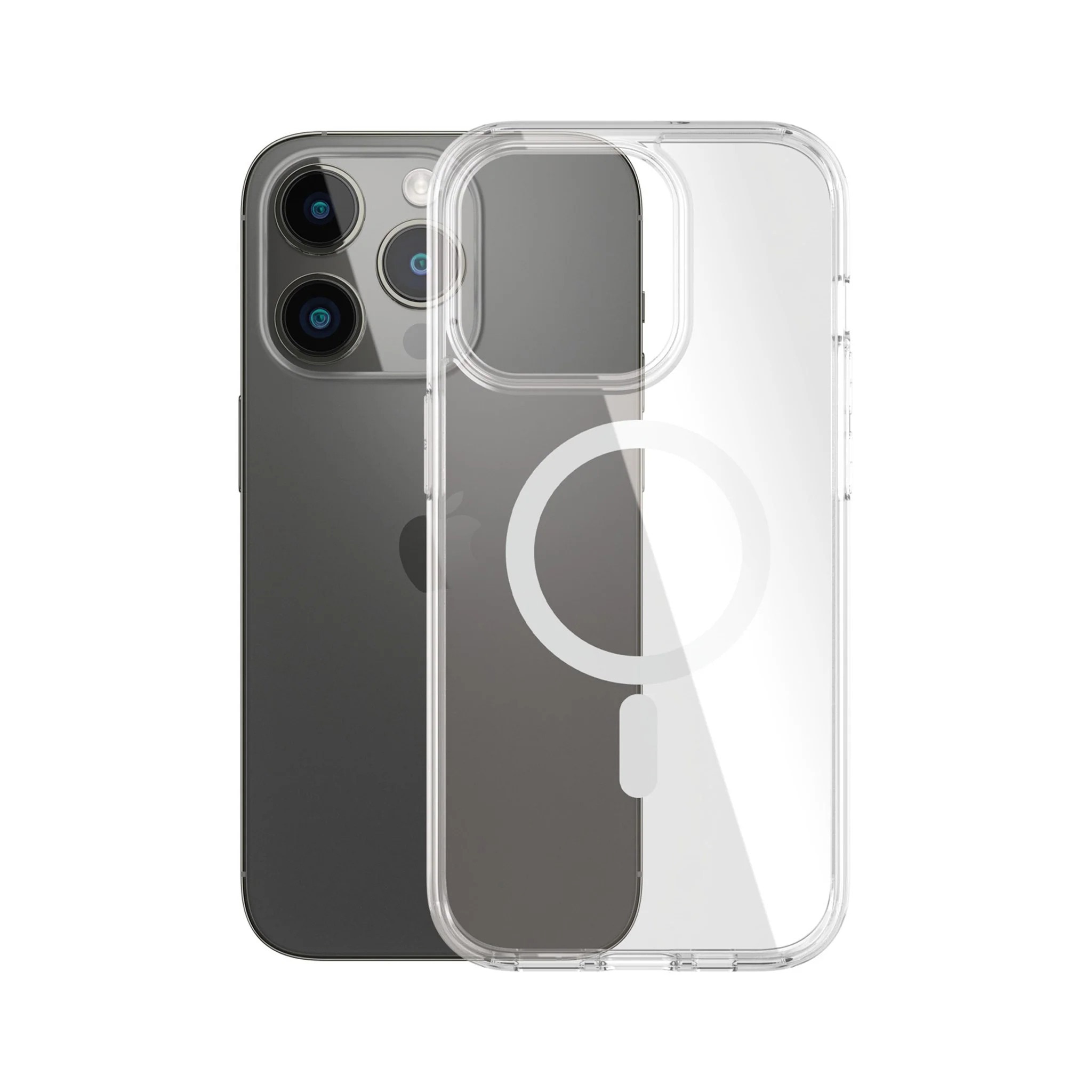 Hardcase MagSafe Cover iPhone 14 Pro transparente