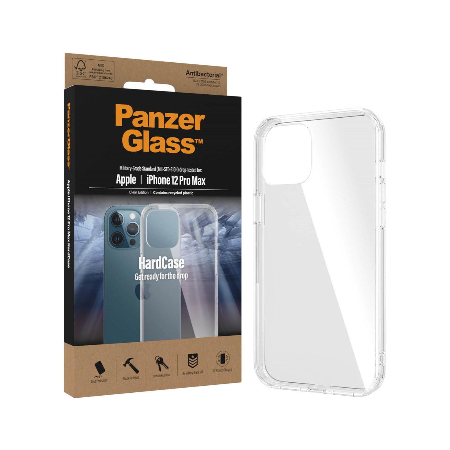 Hardcase Cover iPhone 12 Pro Max transparente