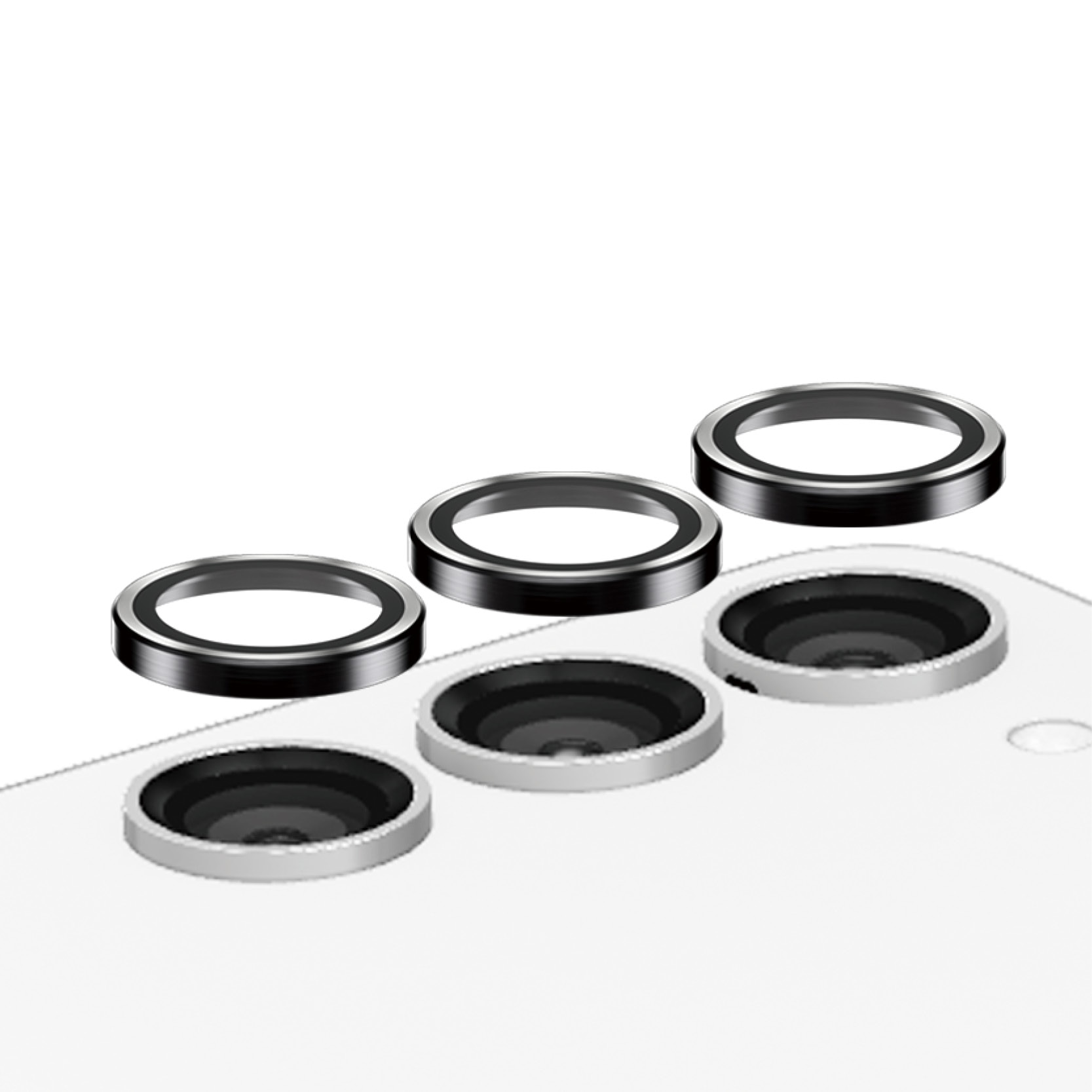 Samsung Galaxy S23 FE Hoops Camera Lens Protector Black