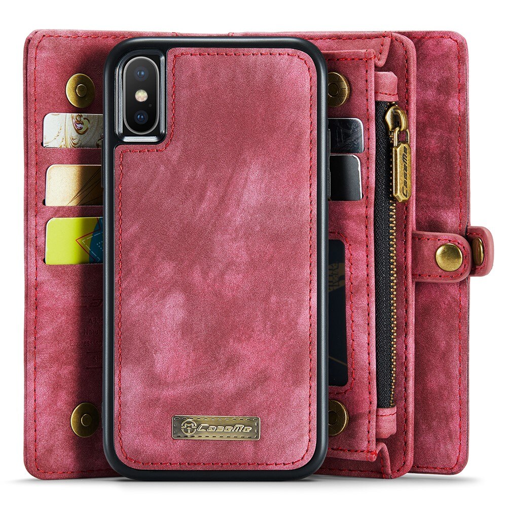 Cover portafoglio Multi-Slot iPhone X/XS Marrone