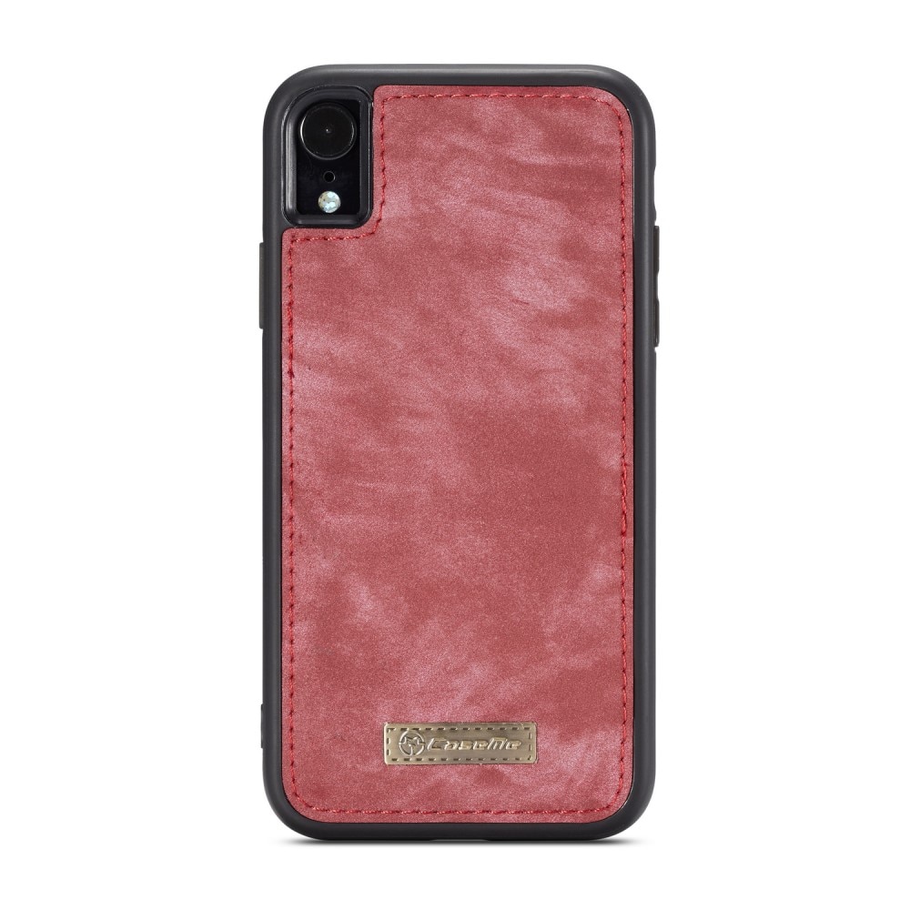 Cover portafoglio Multi-Slot iPhone Xr Rosso