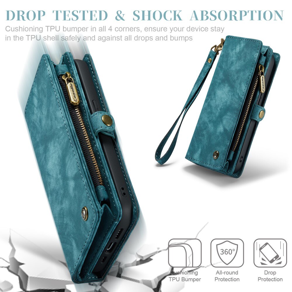 Cover portafoglio Multi-Slot Apple iPhone Xr Blu