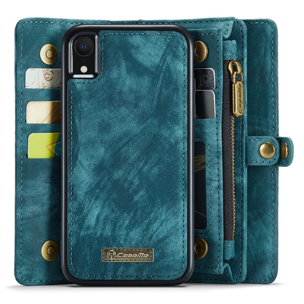Cover portafoglio Multi-Slot Apple iPhone Xr Blu