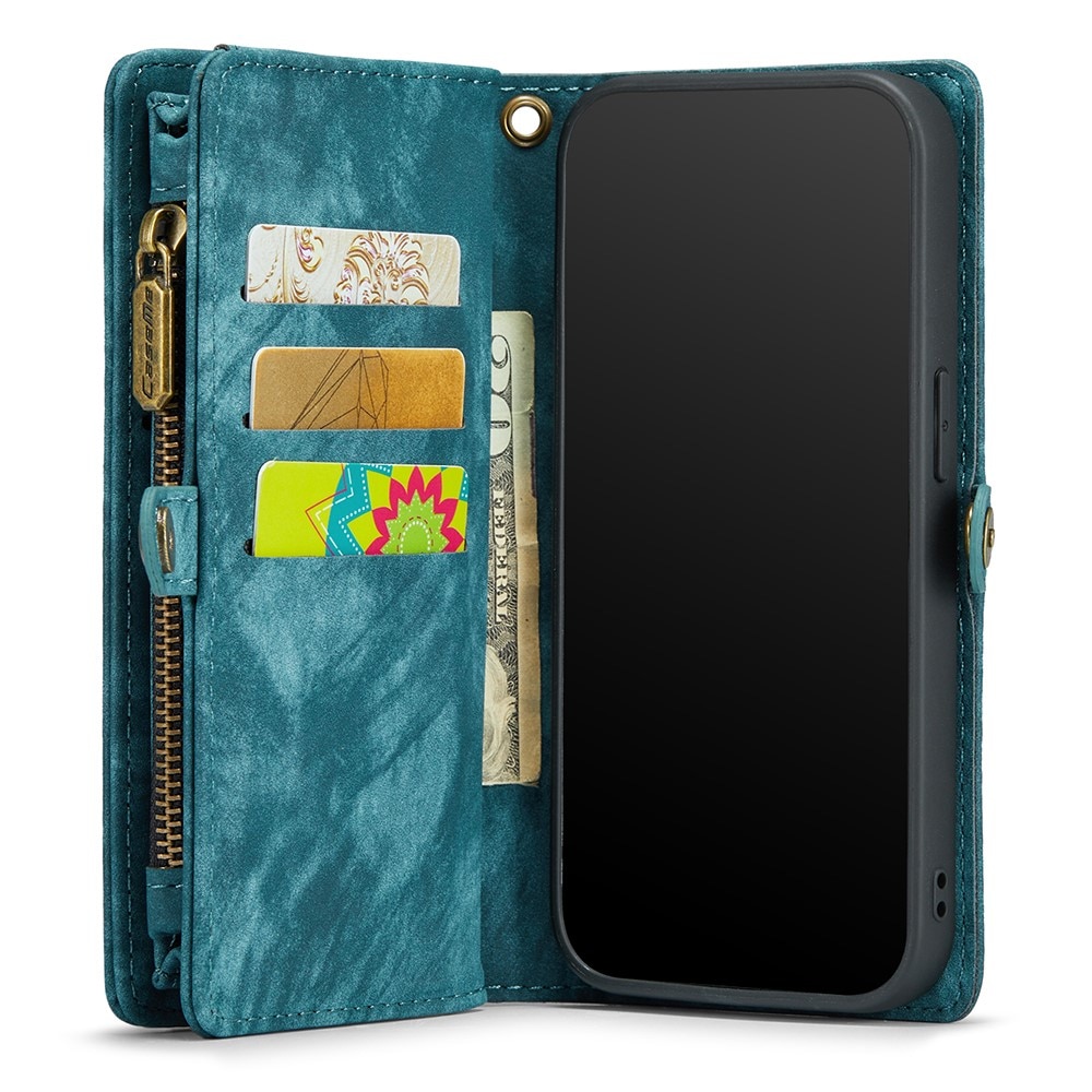 Cover portafoglio Multi-Slot Apple iPhone Xr Blu