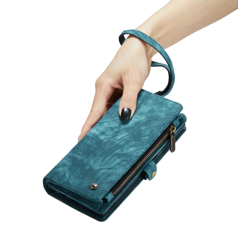 Cover portafoglio Multi-Slot Apple iPhone Xr Blu
