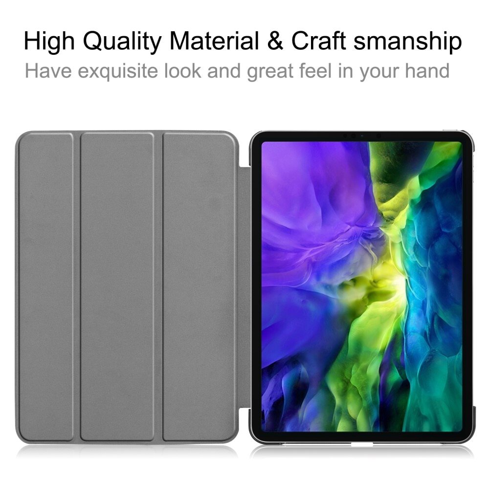 Cover Tri-Fold iPad Pro 11 1st Gen (2018) nero