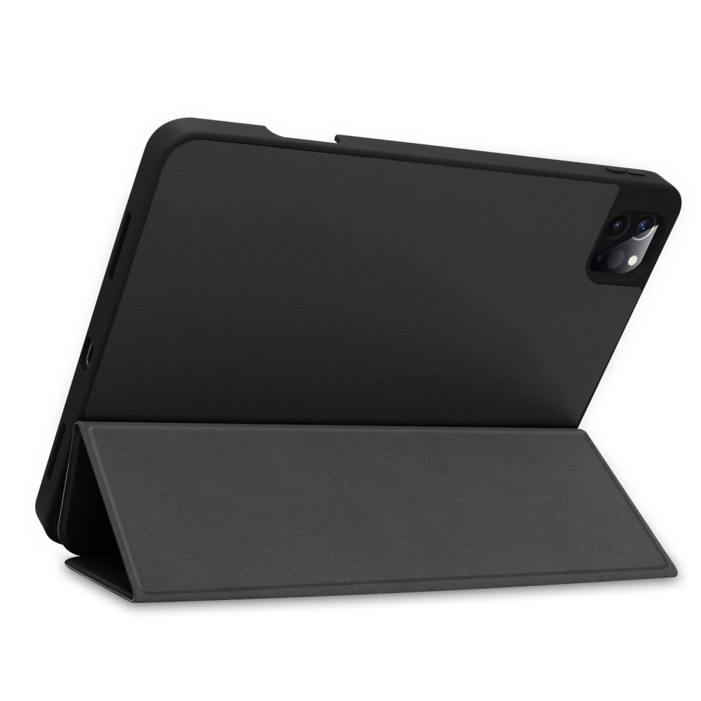 Cover Tri-Fold con portapenne iPad Pro 11 1st Gen (2018) nero