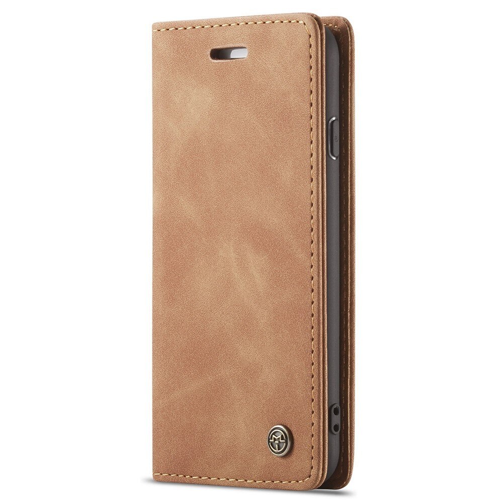 Custodie a portafoglio sottili iPhone 8 cognac