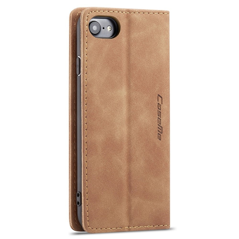 Custodie a portafoglio sottili iPhone 7 cognac