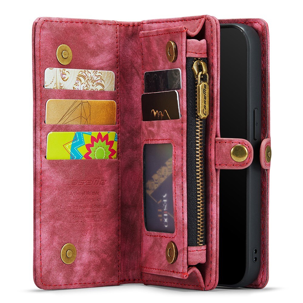 Cover portafoglio Multi-Slot iPhone 11 Pro Max Rosso
