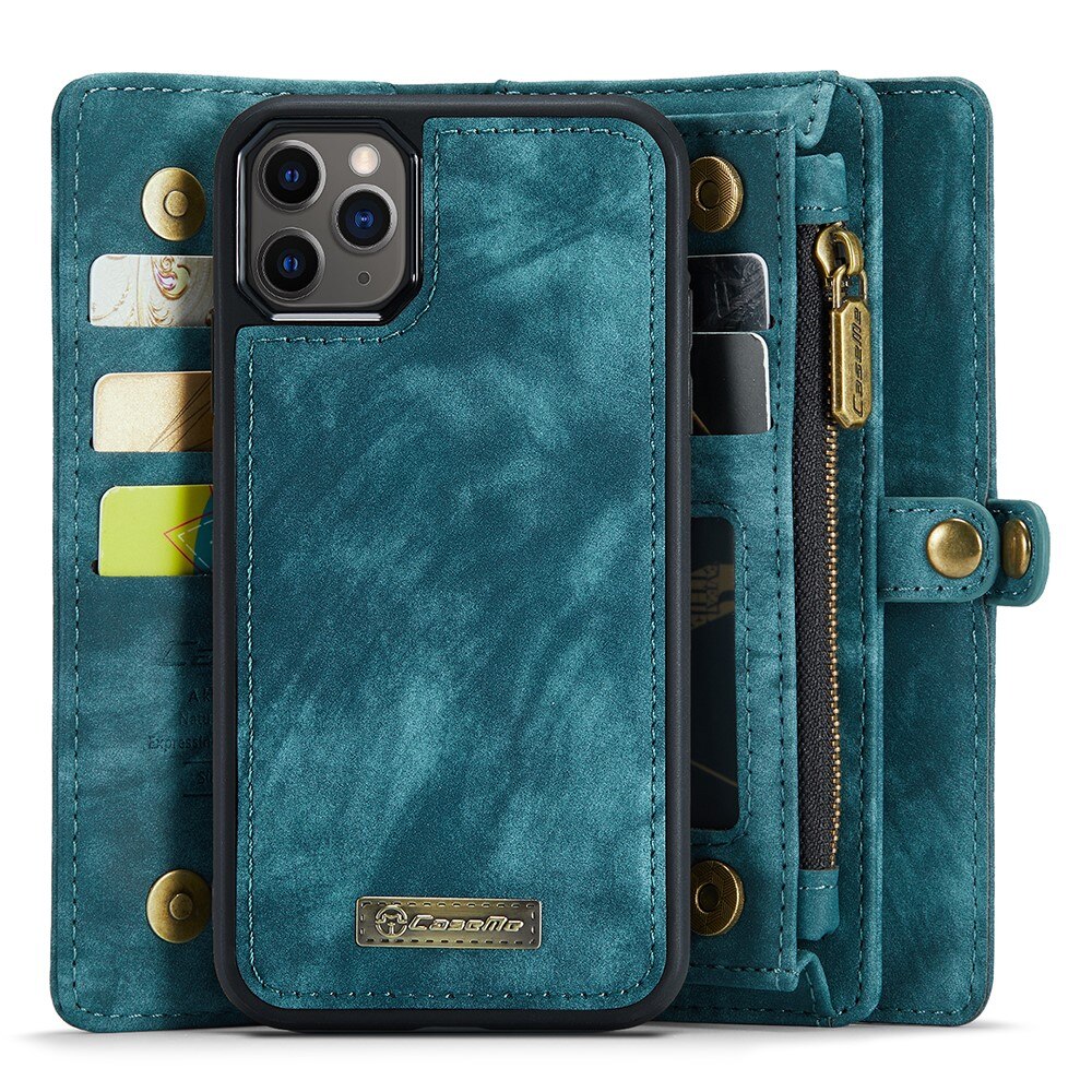 Cover portafoglio Multi-Slot Apple iPhone 11 Pro Max Blu