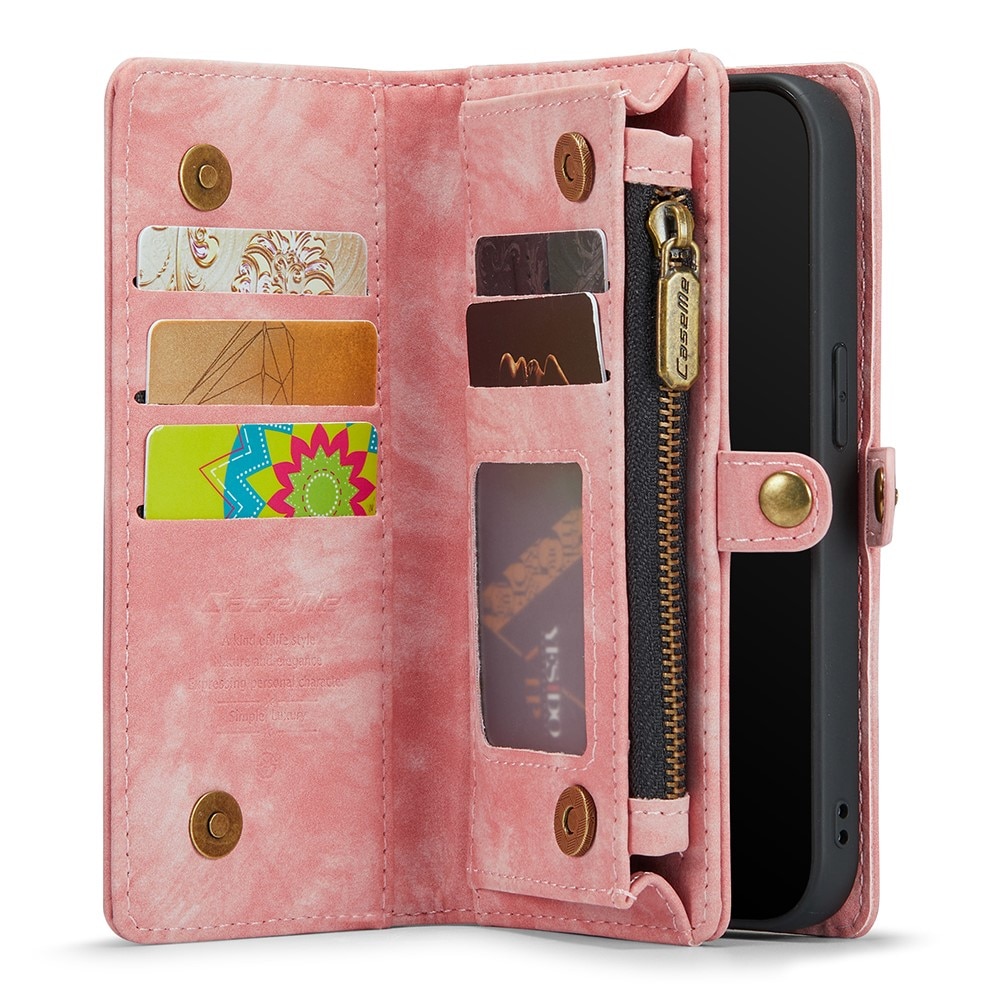 Cover portafoglio Multi-Slot iPhone 11 rosa
