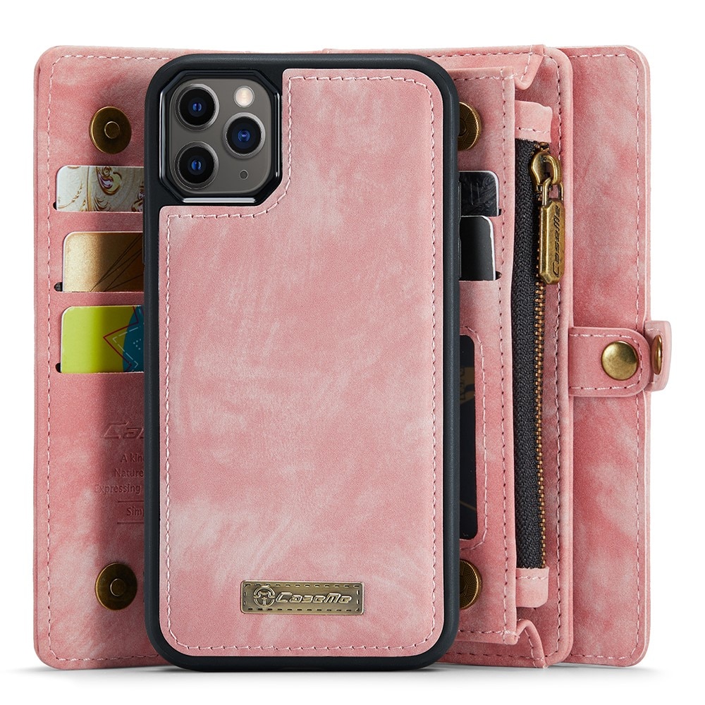 Cover portafoglio Multi-Slot iPhone 11 Pro rosa