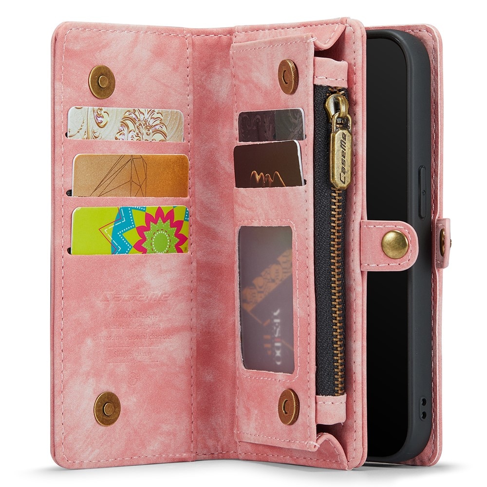 Cover portafoglio Multi-Slot iPhone 11 Pro rosa