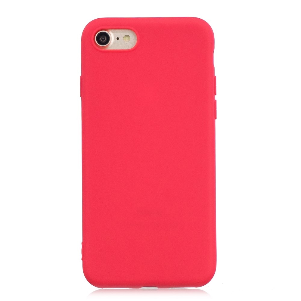 Cover TPU iPhone SE (2022) rosso