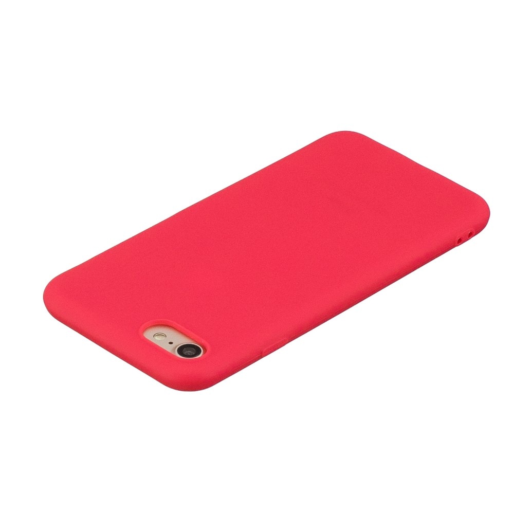 Cover TPU iPhone 7 rosso