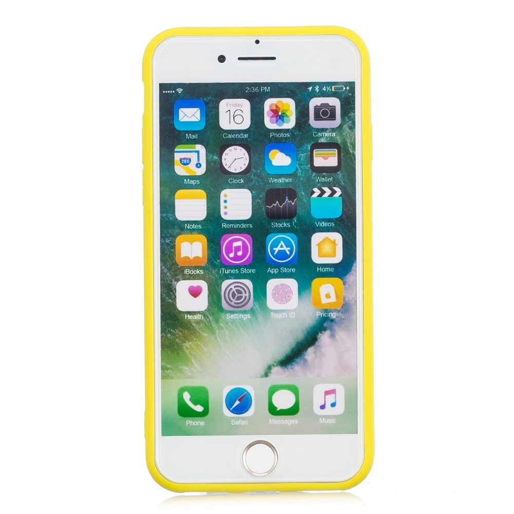Cover TPU iPhone 8 giallo