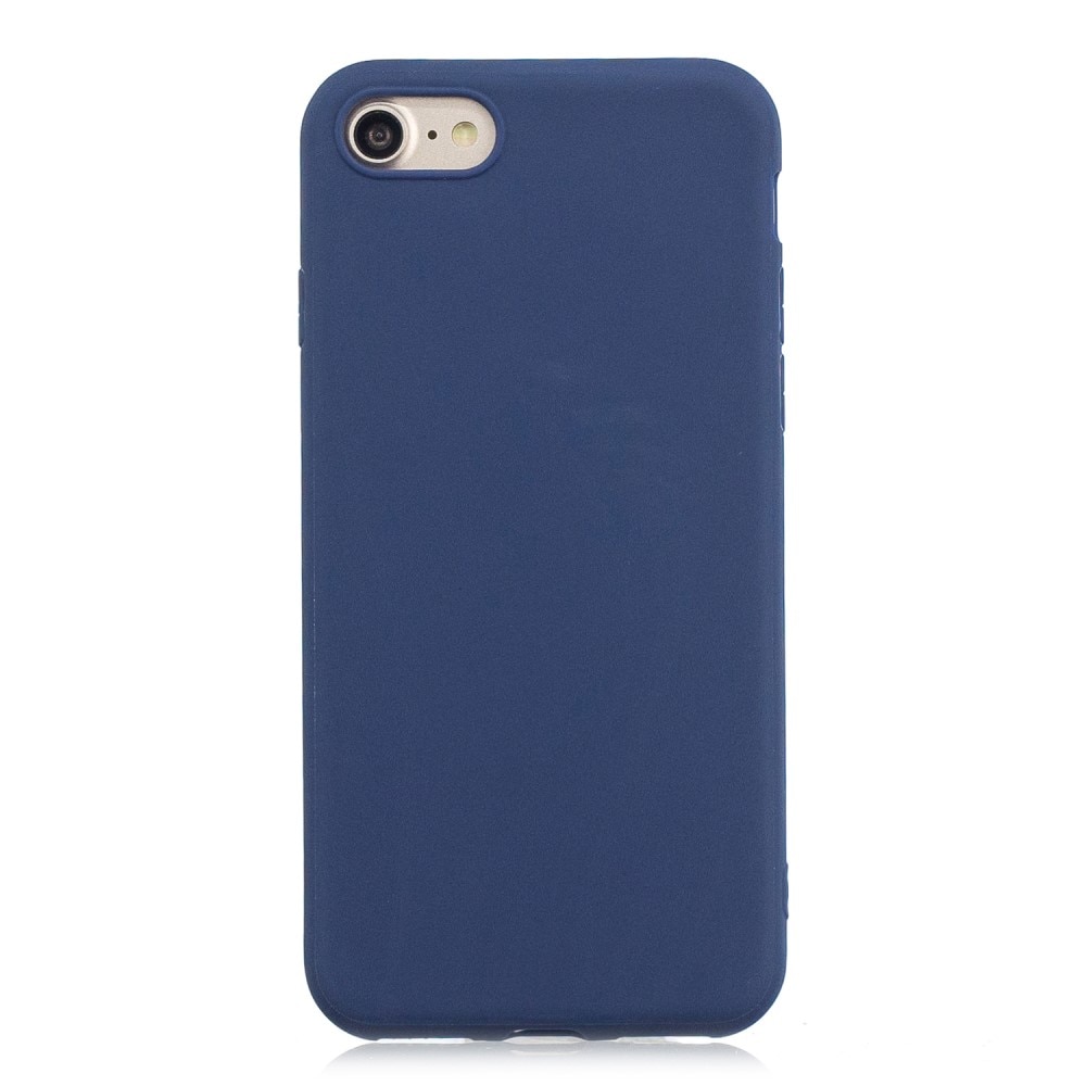 Cover TPU iPhone 7 blu