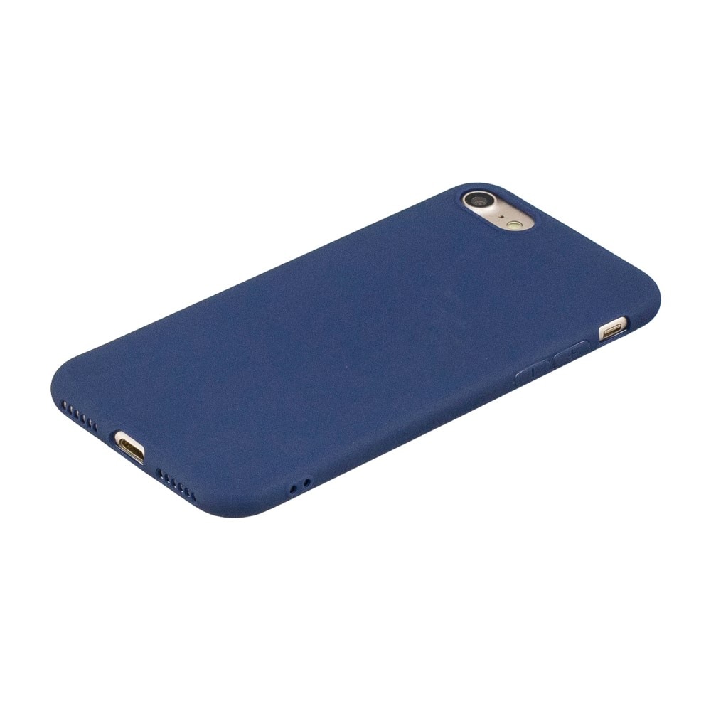 Cover TPU iPhone 7 blu