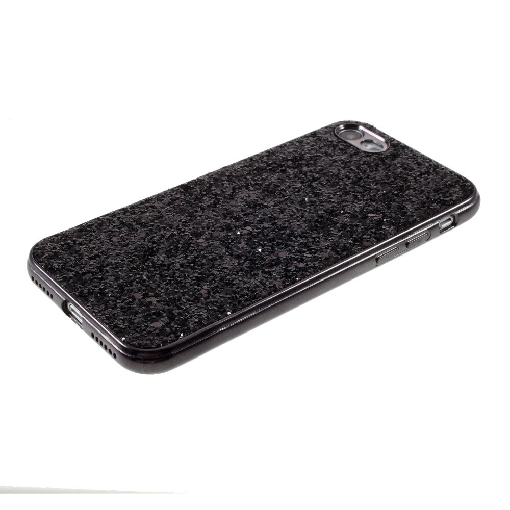 Cover Luccichio iPhone 7 nero