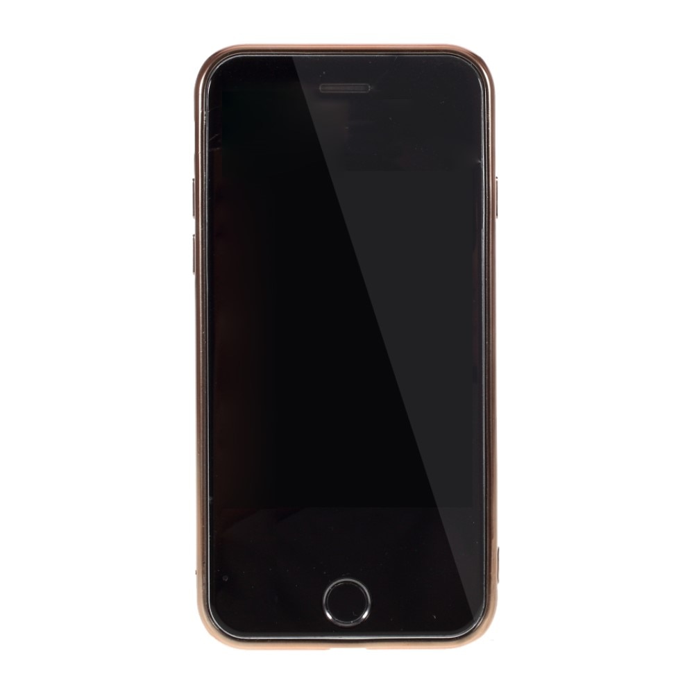Cover Luccichio iPhone SE (2022) oro rosa