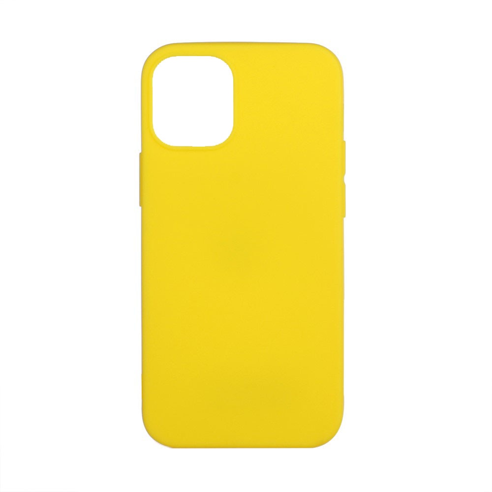 Cover TPU iPhone 12 Mini giallo