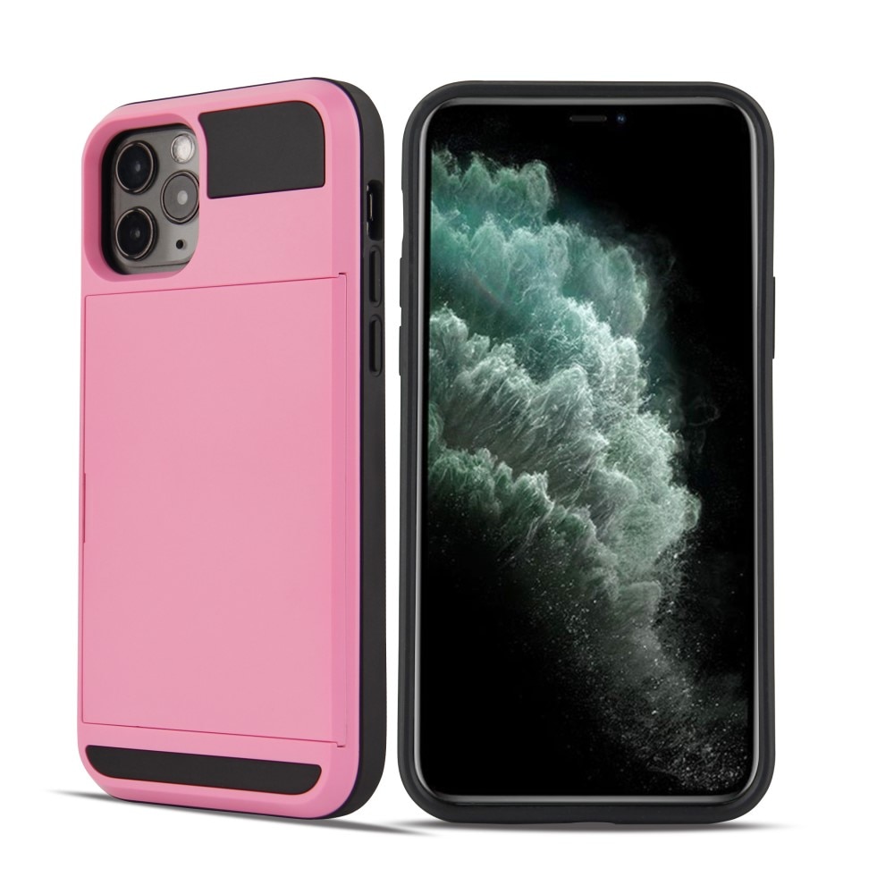 Cover portacarte iPhone 12 Mini rosa