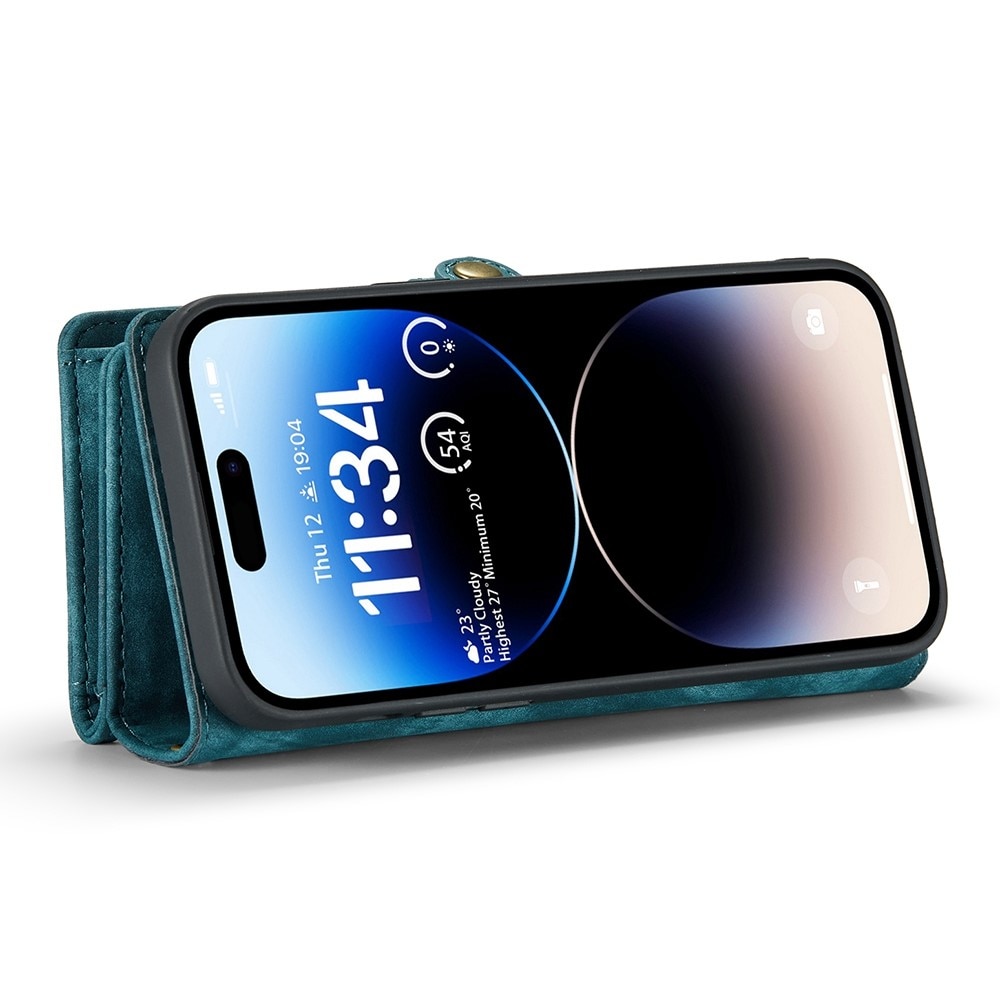 Cover portafoglio Multi-Slot iPhone 12 Pro Max Blu