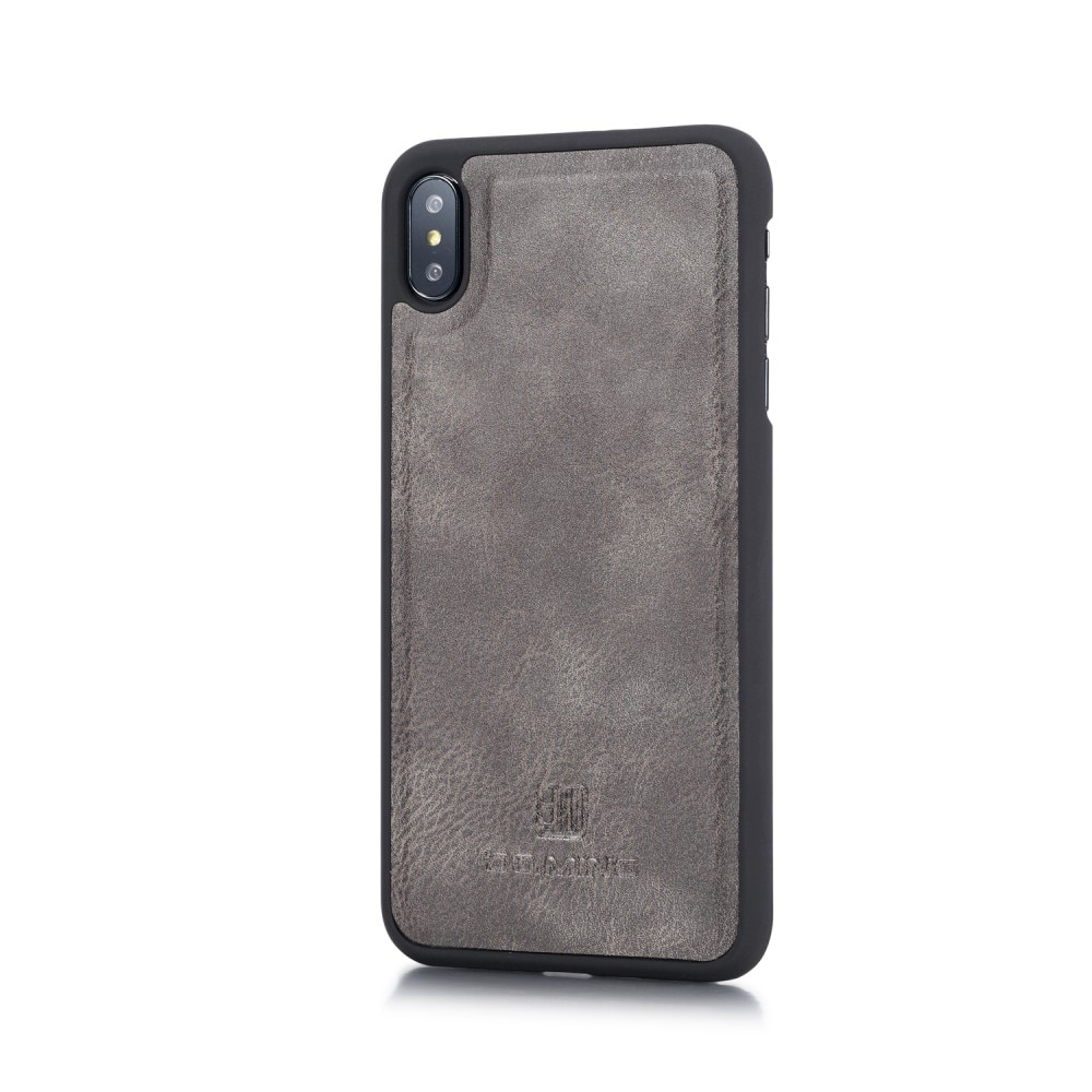 Cover portafoglio Magnet Wallet iPhone Xs Max Brown