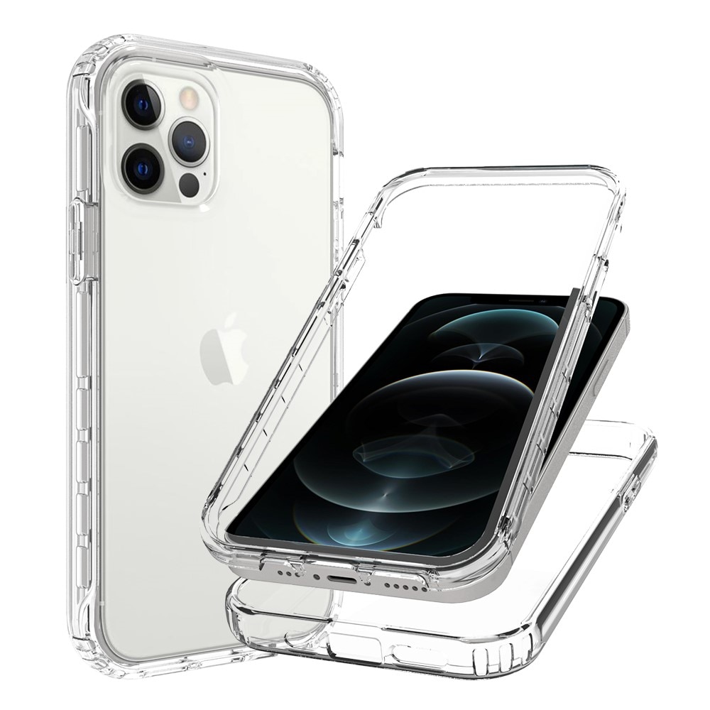 Cover protezione totale iPhone 12/12 Pro trasparente