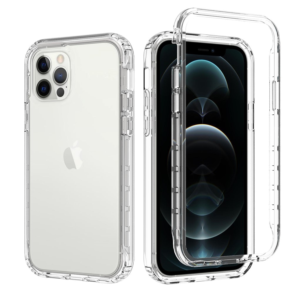 Cover protezione totale iPhone 12/12 Pro trasparente