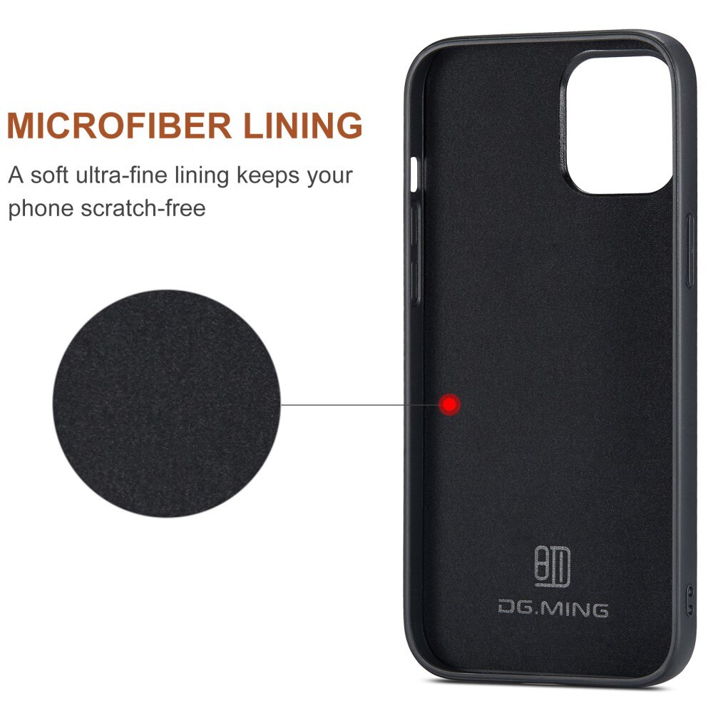 Cover Magnetic Card SlotiPhone 12 Pro Max Nero