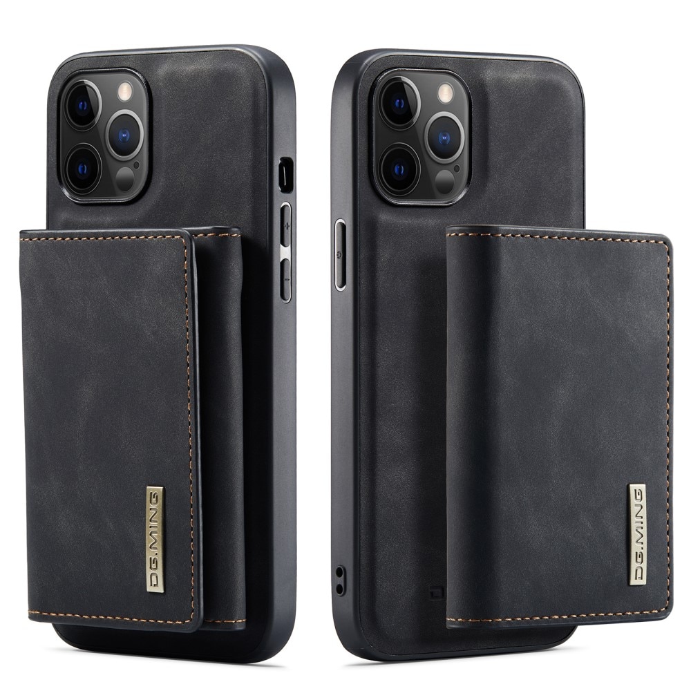 Cover Magnetic Card SlotiPhone 12 Pro Max Nero