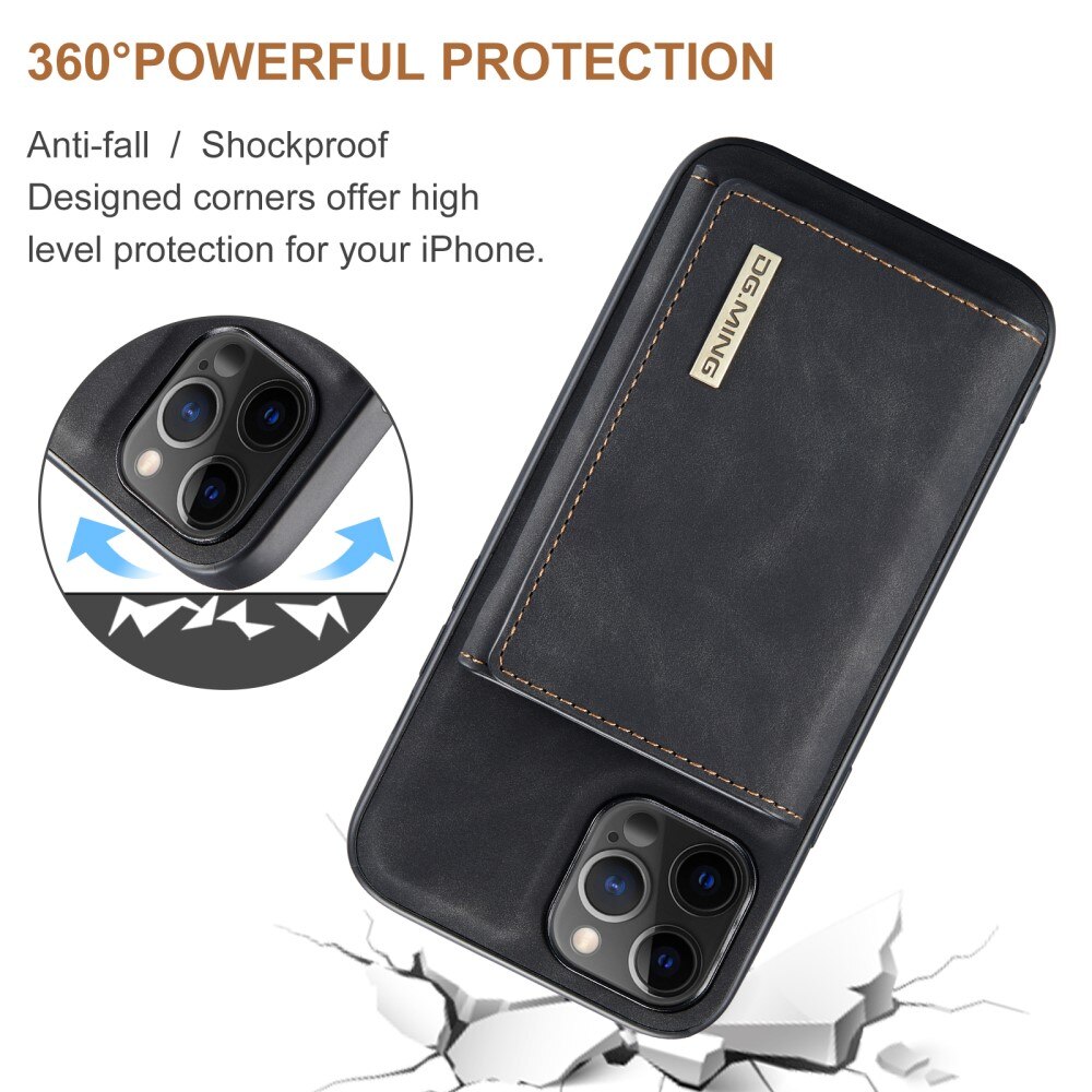 Cover Magnetic Card SlotiPhone 12 Pro Max Nero