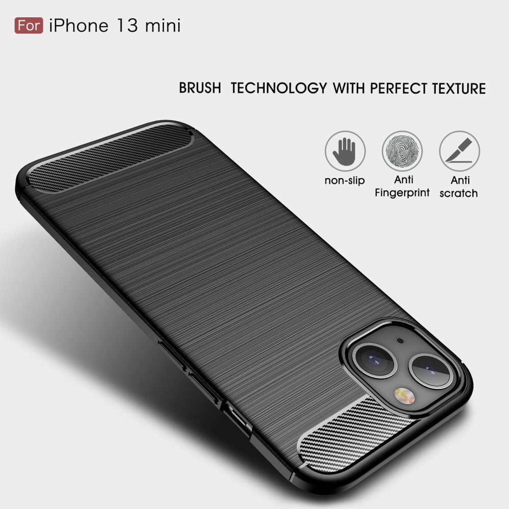 Cover Brushed TPU Case iPhone 13 Mini Black