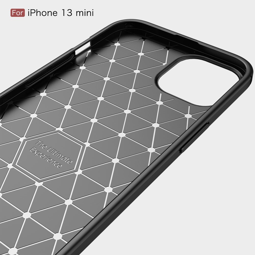 Cover TPU Brushed Apple iPhone 13 Mini Nero