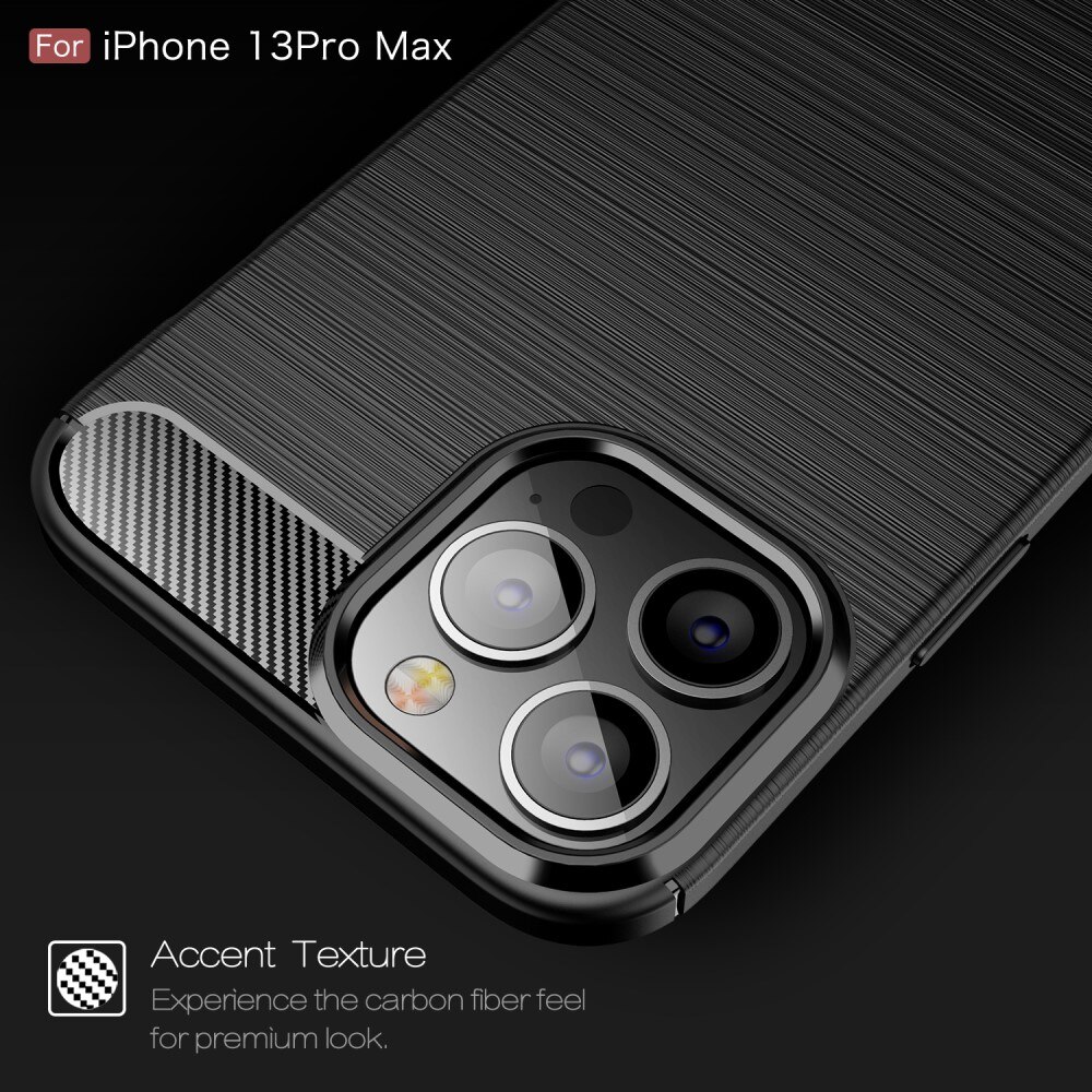 Cover Brushed TPU Case iPhone 13 Pro Max Black