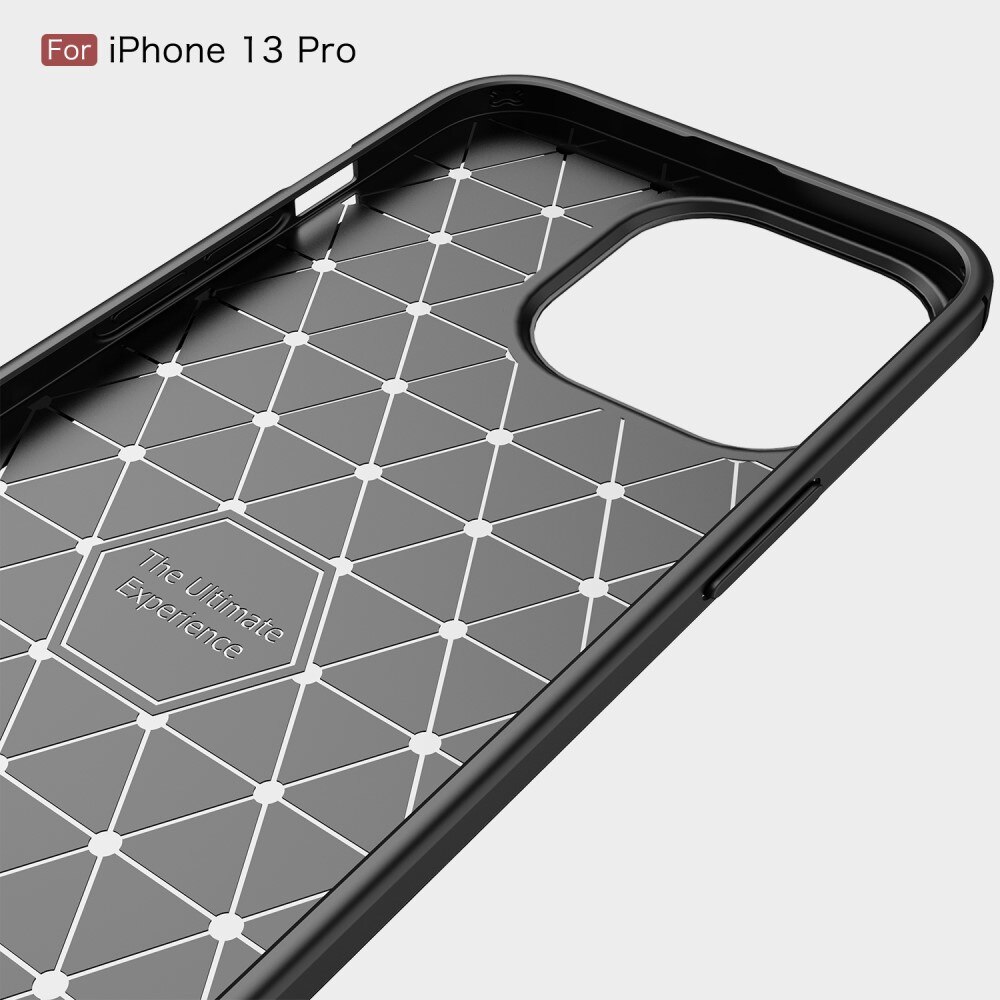 Cover TPU Brushed iPhone 13 Pro Nero