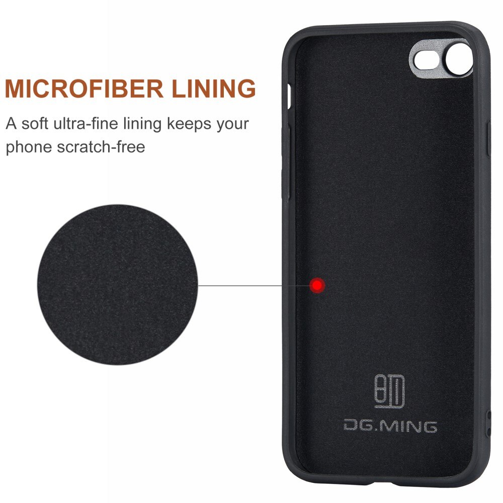 Cover Magnetic Card SlotiPhone SE 2022 Nero