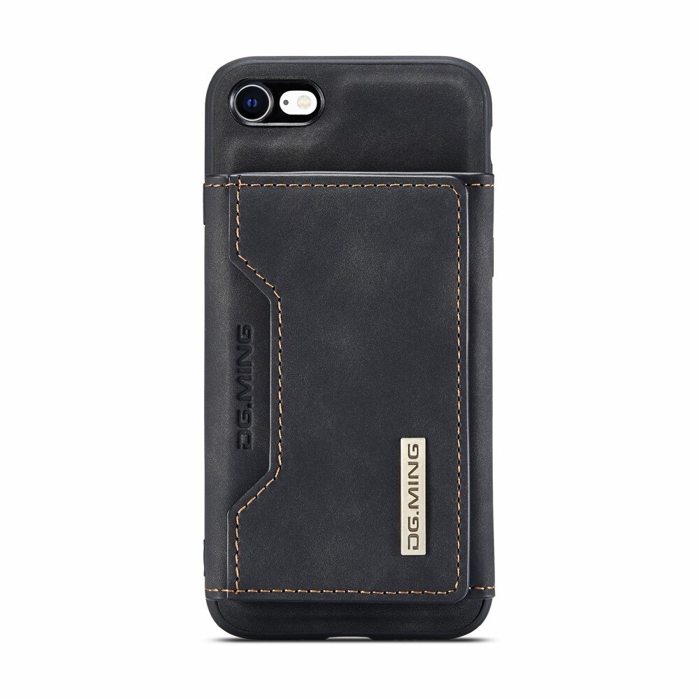 Cover Magnetic Card SlotiPhone SE 2022 Nero