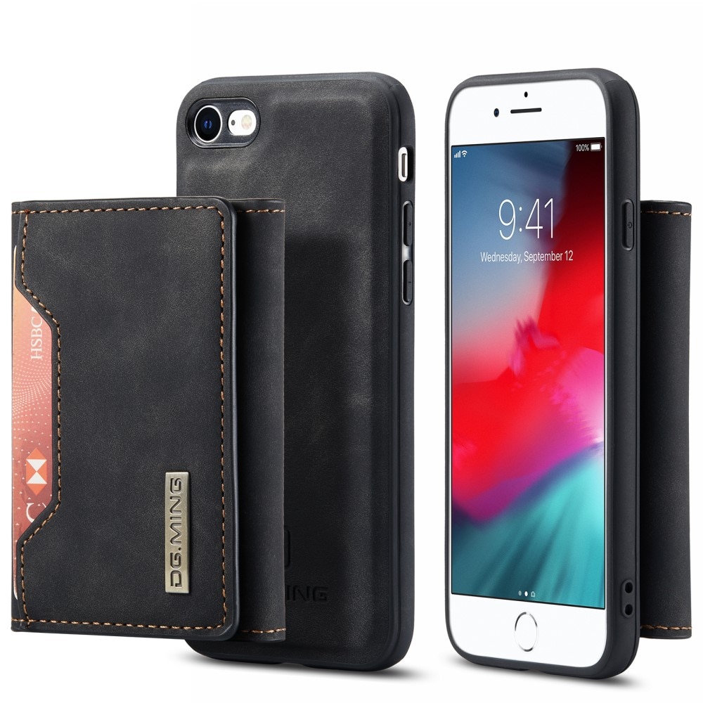 Cover Magnetic Card Slot iPhone 7 Black