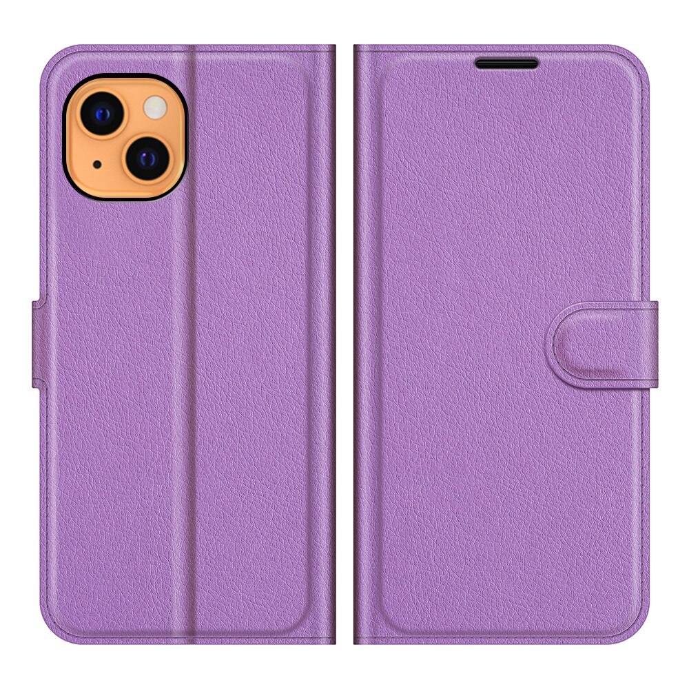 Cover portafoglio iPhone 13 Mini Viola