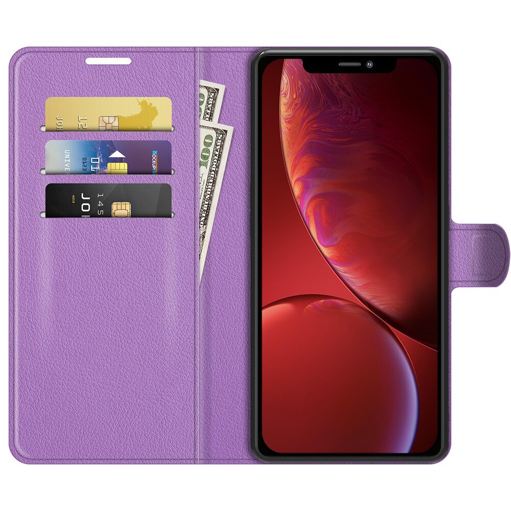 Cover portafoglio iPhone 13 Mini Viola