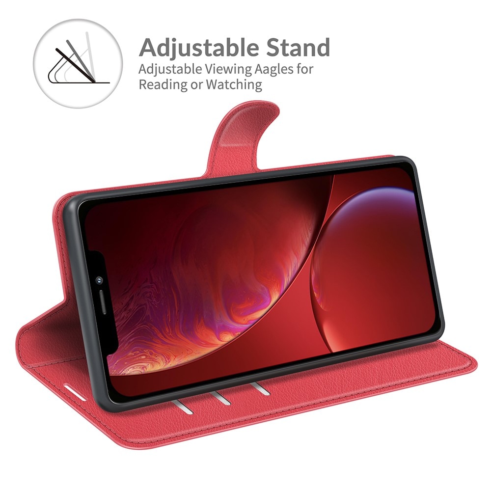 Cover portafoglio Apple iPhone 13 Rosso