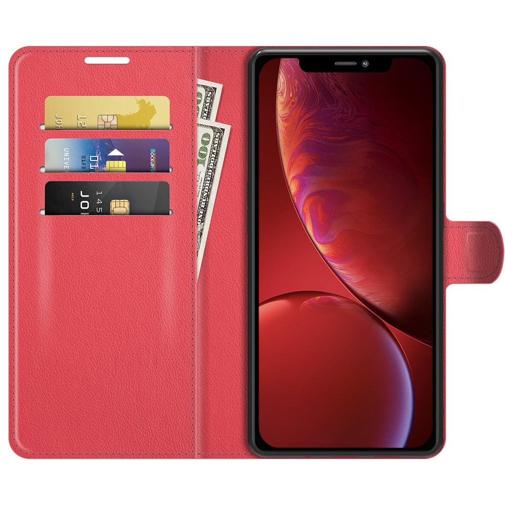 Cover portafoglio Apple iPhone 13 Rosso