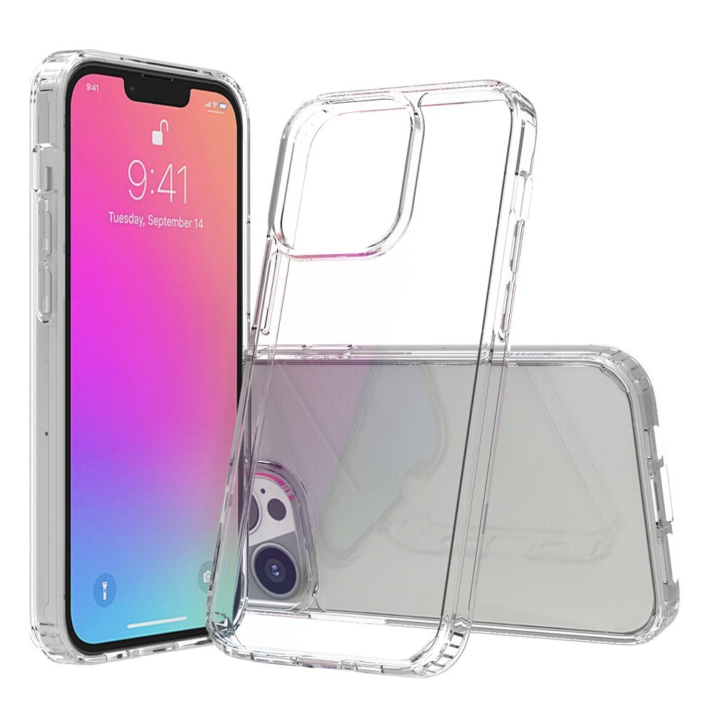 Cover ibrido Crystal Hybrid per iPhone 13 Pro, trasparente