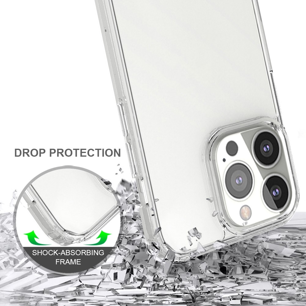 Cover ibrido Crystal Hybrid per iPhone 13 Pro, trasparente