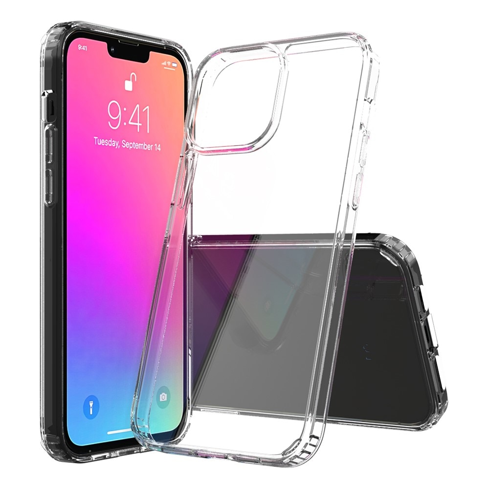 Cover ibrido Crystal Hybrid per iPhone 13 Pro Max, trasparente