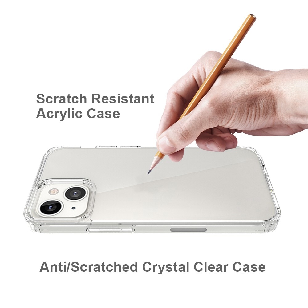 Cover ibrido Crystal Hybrid per iPhone 13, trasparente
