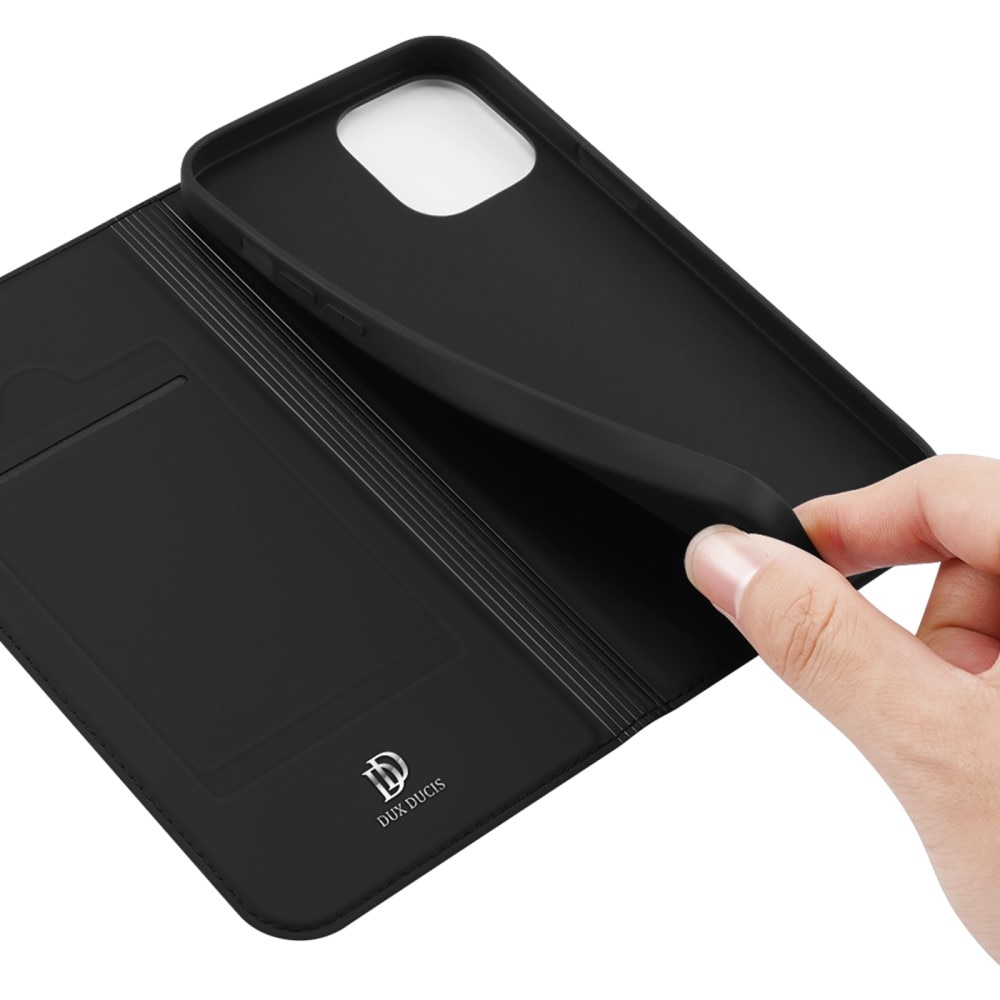 Cover portafoglio Skin Pro Series iPhone 13 Pro Black